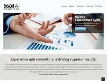 Tablet Screenshot of ceg-solutions.com